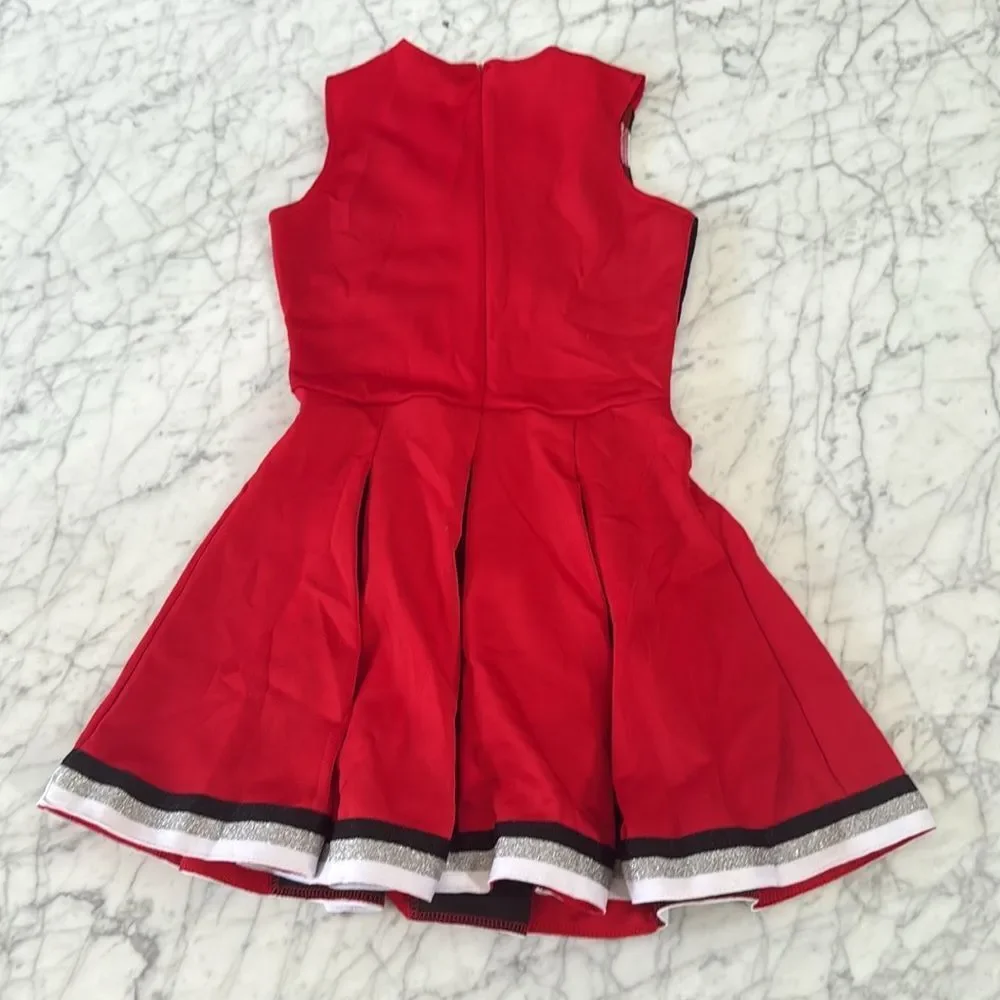 Red Cheerleader Costume Youth L Spirit Halloween